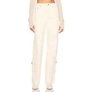 Helsa Straight Leg White Workwear Pants Size XS